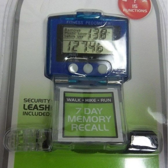 SportLine Pedometer, 15 Function, Total Fitness, 7 Day Memory - Picture 3 of 6